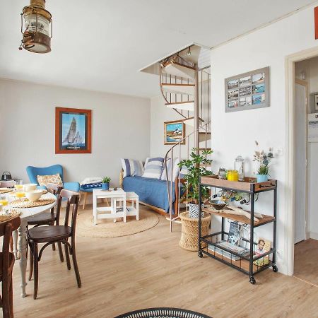 Duplex Face A La Mer - Le Studio D'Adal Киберон Экстерьер фото