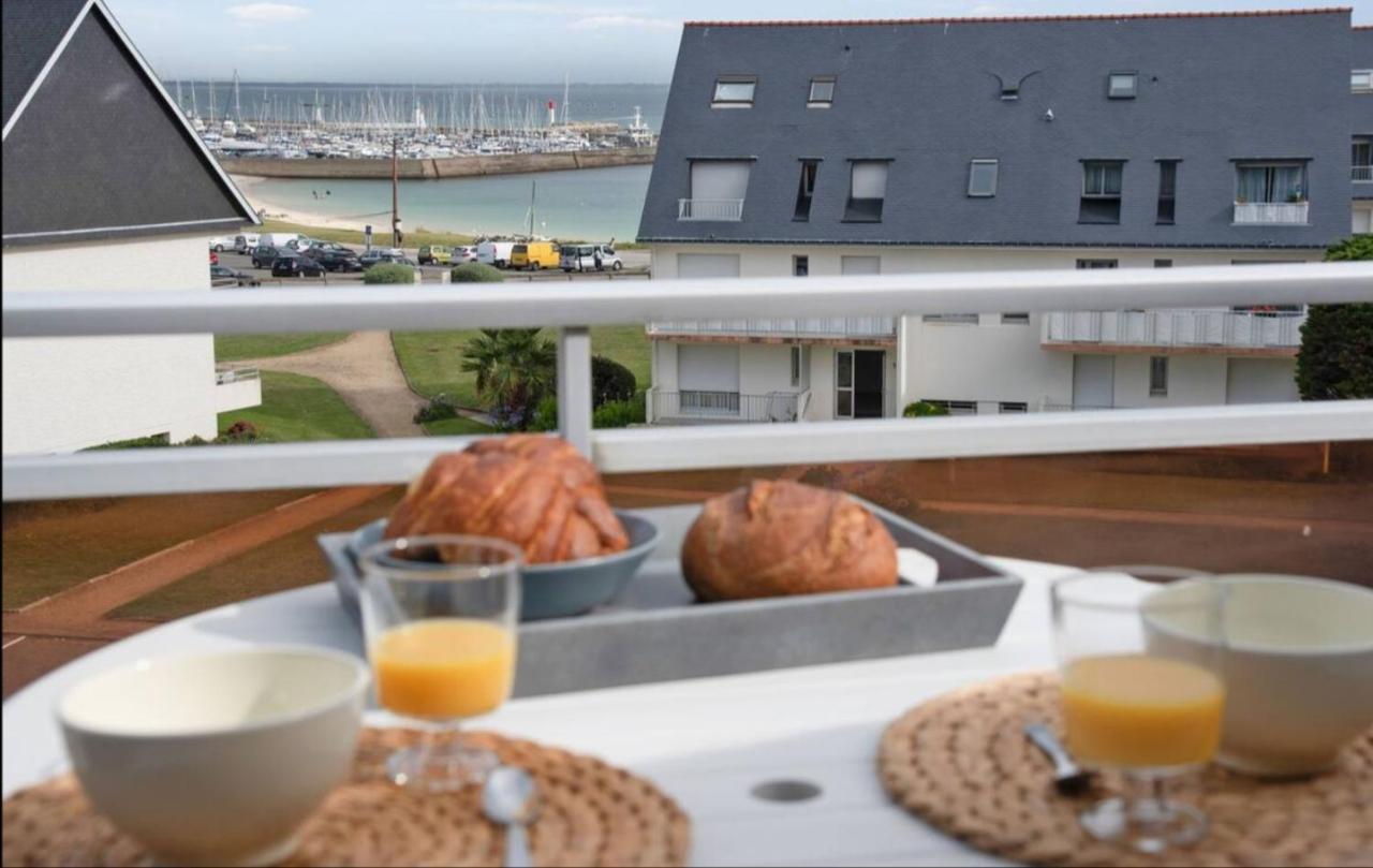 Duplex Face A La Mer - Le Studio D'Adal Киберон Экстерьер фото